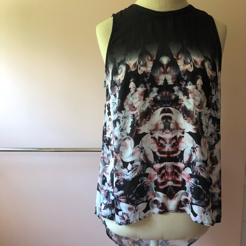Addison silk top